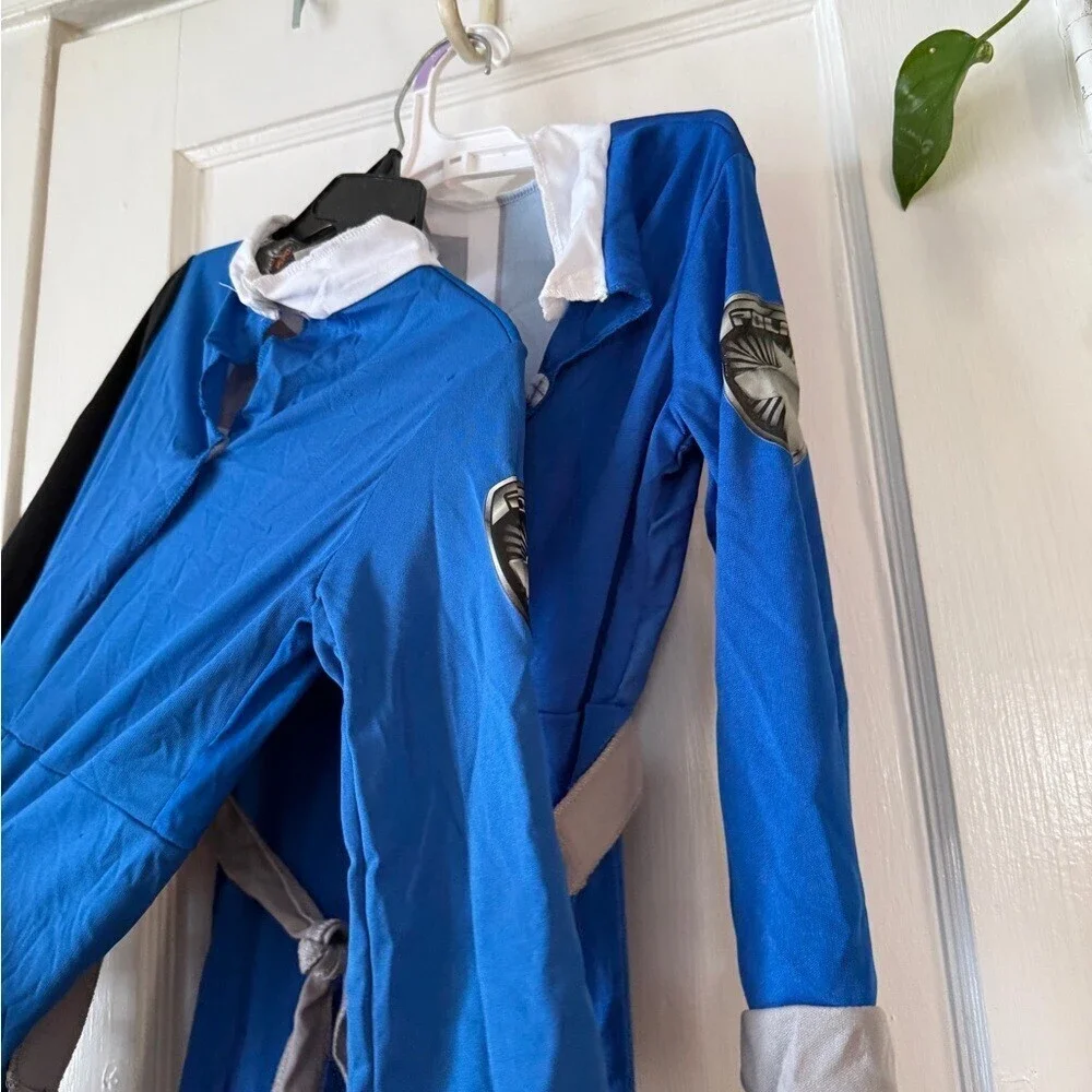 Power Ranger Blue and Black Kids Costume